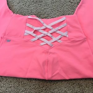 Pink Fabletics Powerhold Leggings